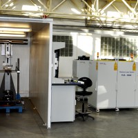 Laser welding workplace