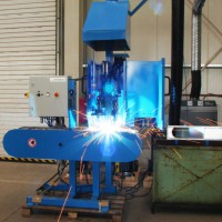 Automatic machine type  PZ - AZS for welding interlocking groups