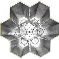 Laser welding of a precise, thin-walled structure with 7 chambers for a measuring bell used for diagnostics in nuclear power engineering