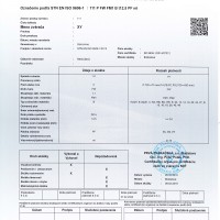 Certifikát-Osvedčenie o skúške zvárača podľa STN EN ISO 9606-1