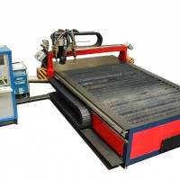 Plasma cutting centre type PZ-RCP 3020 combi with a  couple of torches destined for 